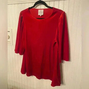 LaRoque Original Velvet Bell sleeve top